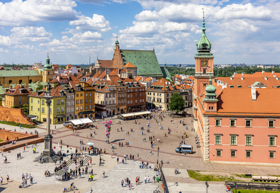 Warsaw plaza
