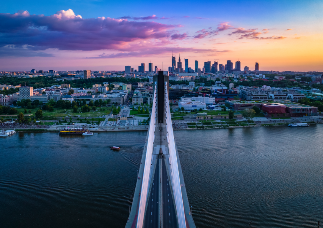Warsaw river